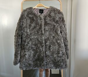 Forever 21 Charcoal Teddy Jacket